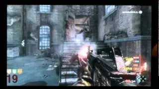Call of Duty Black Ops Zombies Gameplay:Gun Game Series MP5+M16 Part:5 Rnd 19-21