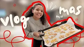 German Butter Christmas Cookies: Baking with my Daughter! 🎄 Vlogmas Day 18