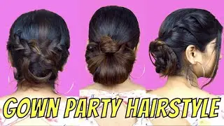 पतले बालों में बनाए 3 सुंदर हेयर स्टाइल लेहंगे और गावुन पर के लिए  Simple Hairstyles for thin Hair