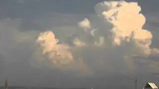 Cumulus and Cumulonimbus, Bern, Switzerland (time lapse)