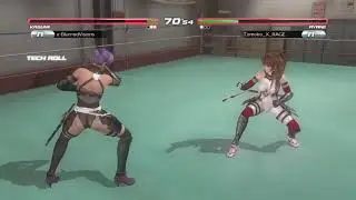 DOA5LR | The Kunoichi of Destiny Vs Tomoko_X_RAGE