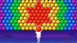 Bubble shooter android gameplay| bubble shooter| wooden marble run| bubble shooter game new@GameOn4u