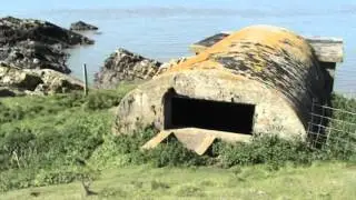 Exploring Flat Holm Island. derelict gun emplacements & more..
