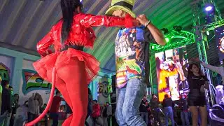 🚩(((ASI BAILA TANIA LA CUMBIA DE LAS BRUJAS))) CON SONIDO CHIMPA EN LA GUARIDA SECRETA