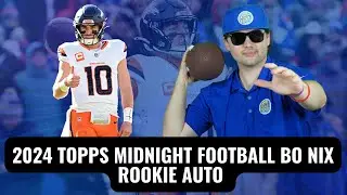 2024 Topps MIDNIGHT Bo Nix ROOKIE AUTO!