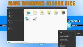 Windows 10 Dark & Light Theme Skinpack Tutorial 2017 | Imagineon BEST Theme