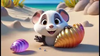 Molly Mole Finds a Shell | Song for Toddlers | Nature Treasure Rhyme for Preschool Learning