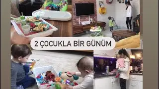 2 çocukla 1 günüm nasıl geçiyor // 2 çocuk 1 anne // anne olmak //