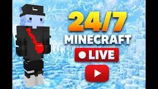 MINECRAFT LIVE   PUBLIC SMP 24/7 ! JAVA & BEDROCK / POCKET EDITION #minecraft