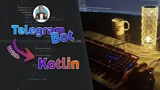 Asmr Programming | How to build telegram bot with kotlin?