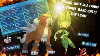 CHLOROPHYLL LEAVANNY & CHOICE BAND ENTEI GET BURNT TO A CRISP IN REGULATION G - Pokemon S/V VGC
