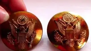 Special Old Military Buttons-Auction Find #132