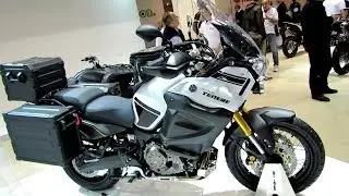 2014 Yamaha XT1200ZE Super Tenere Walkaround - 2013 EICMA Milano Motorcycle Exhibition
