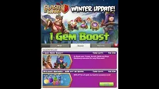 Clash of Clan # 1 Gem Army Boost