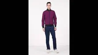 Reversible Solid Casual Jacket