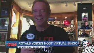 Royals announcers host bingo game for seniors