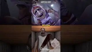 Granny vs Witch Cry who is powerful #granny #witchcry #gaming #viralshort #shorts #1m #viral #game