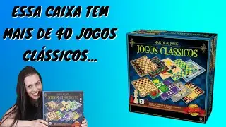 40 Jogos Clássicos (Unboxing)