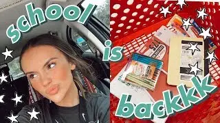 school supplies shopping + haul 2019 || as a senior in high school!!!!