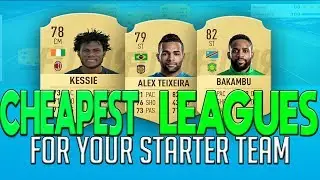 CHEAPEST LEAGUES WITH OP PLAYERS  FOR YOUR STARTER TEAM - FIFA 19 ULTIMATE TEAM