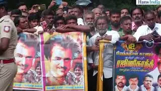 Chennai: Actor Rajinikanth&rsquo;s 73rd birthday, outside visuals from Rajinikanth&rsquo;s residence, reactions