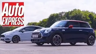 Ford Fiesta ST200 vs MINI John Cooper Works: pocket rocket drag race