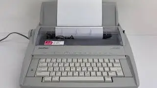 BROTHER AX-325 Daisy Wheel Electric Typewriter