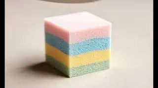 Oddly Satisfying 3D Press | Soft Cube & Sphere Squish 💖✨ | Relaxing ASMR