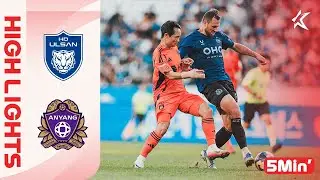 [ENG] K LEAGUE 1 R30 Ulsan vs Anyang 5Min H/L