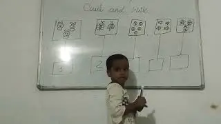 Count  the picture write the number. #study time . Learning with Fun 😊☺️😊# viral