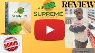 SUPREME PAYDAYS REVIEW: ⚠️WARNING 🥺ENSURE TO GET SUPREME PAYDAYS WITH MY ✨ALLOTTED ✨BONUSES!!!