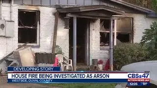 Westside house fire being investigated as arson