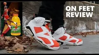 Air Jordan 6 Gatorade 'Be Like Mike' Retro VI Shoes On Feet Review