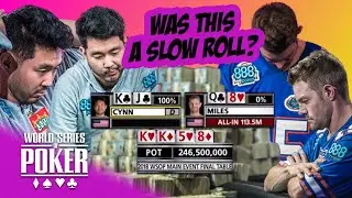 Did John Cynn Slow Roll Tony Miles to Win the 2018 WSOP Main Event?