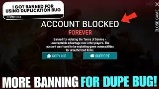 MORE PEOPLE ARE GETTING BANNED FOR DUPLICATION BUG! - Last Day on Earth: Survival