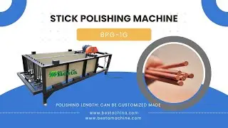 Bamboo and Wooden Stick Polishing Machine (high speed type)