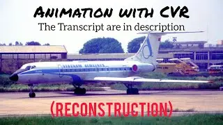 Vietnam Airlines Flight 815 Crash || Animation with CVR. (Subtitles/CC On)