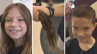Anthem-area boy chops his locks again to give hair to kids with cancer