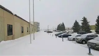 Working in -14°C in Saskatoon