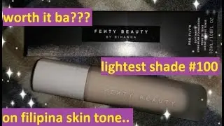 Worth It Ba? - Fenty Beauty (#100 Lightest Shade) Vs Maxfactor