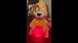 Kids Dog Alarm Clock For Sleep Training