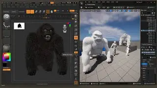 Видеогид — экспорт Zbrush, импорт Unreal Engine, инструмент FBX, экспортер, плагин MultiMap, сетк...