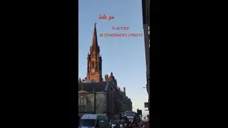 Nicolson Street Edinburgh Walk | No Talking | Ambient City Sounds