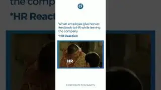 When the Exit Interview Gets Too Real 😅 | #corporatestalwarts  #hrmemes #corporatememes  #memes