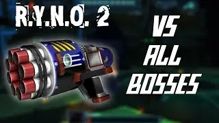 RYNO II (2) Vs. All Bosses. Ratchet and Clank 2, (NO NG+)