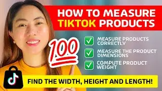 How to Compute and Measure the Parcel Weight on Tiktok Shop Product Dimension for Tiktok Seller
