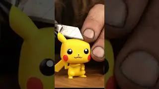 ASMR PIKACHU FUNKO POP GETS CUT #asmr