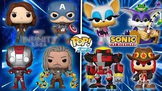 COMING SOON FUNKO POPS! MARVEL'S Infinity Saga & Sonic The HedgeHog