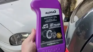Fluido de transmissão manual Radnaq .. Testamos em um corsa mpfi .. Vale a pena ?