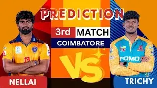 TNPL 2025 &ndash; Today Match Prediction | Nellai vs Trichy | Toss & Winner 🎯
